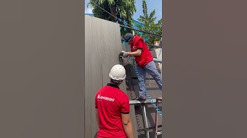 Thi công thanh đa năng gỗ nhựa - cải tiến mặt tường cũ