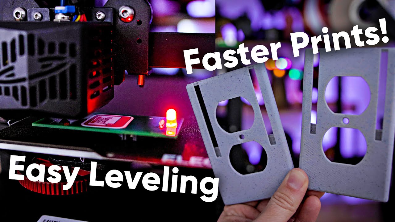 Easier Bed Leveling and Faster 3D Printing - YouTube
