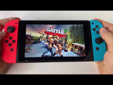 WWE 2K Battlegrounds | Nintendo Switch handheld gameplay