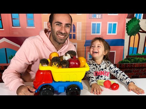 დანიელასთან ერთად ვსწავლობთ ხილს, ვამზადებთ ხილის სალათს