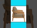 Brisbane Teak Outdoor Patio Set - Stylish 3-Piece Design by Modway