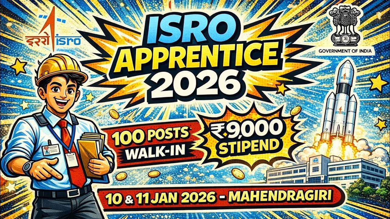 Iprc ISRO Propulsion Complex (IPRC) | Graduate & Technician Apprentice - YouTube