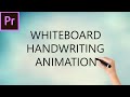 Animation dcriture manuscrite sur tableau blanc dans premiere pro  tutoriel premire pro  conseils4u