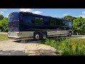 Private MCI Coach Departure