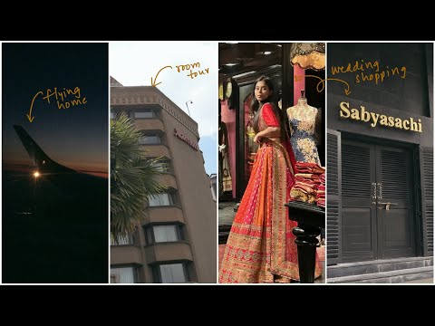 MxS Wedding Series Vlog 1 | SYR -  HYD | Marriott Tank bund Room Tour | Glimpse of wedding shopping
