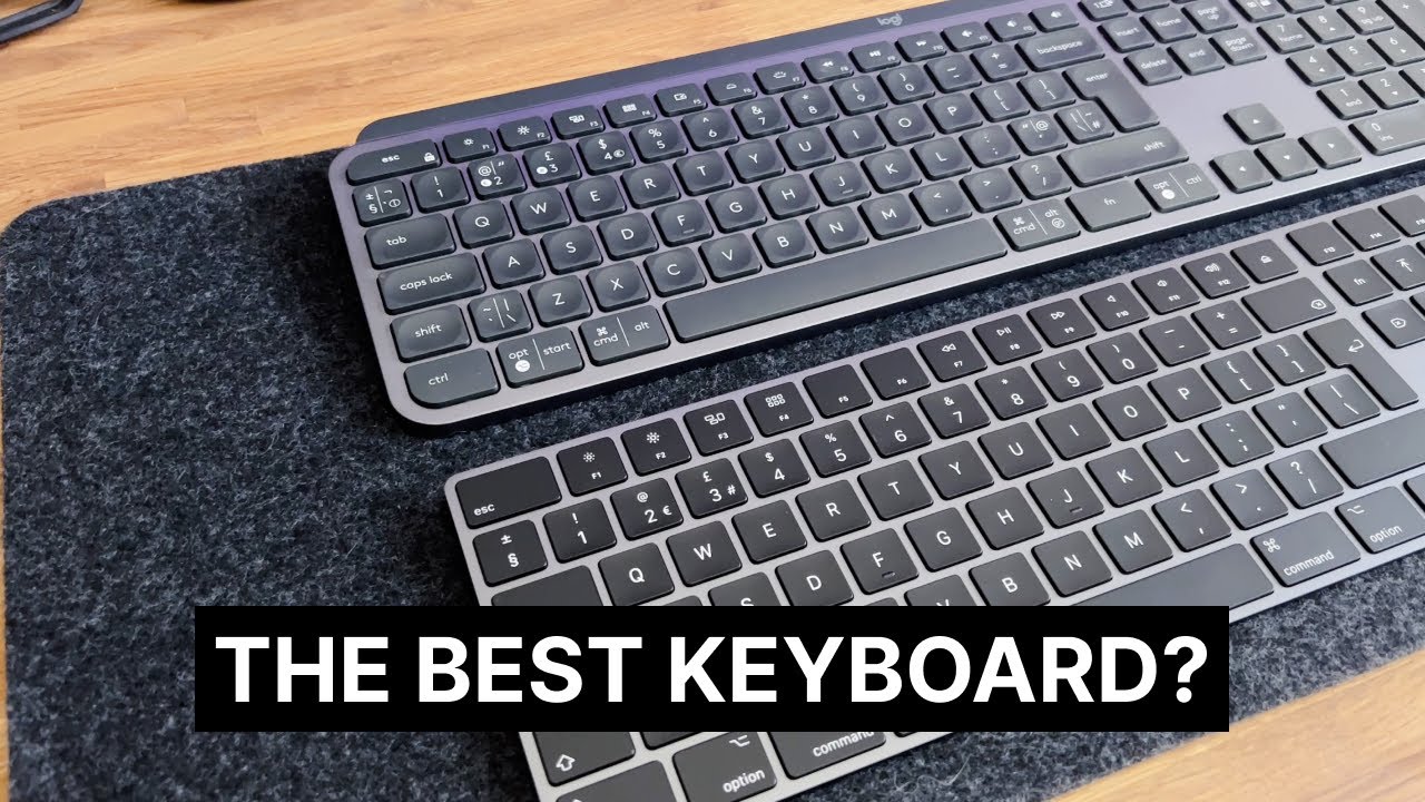 Logitech MX Keys Vs. Apple Magic Keyboard 2022 - YouTube