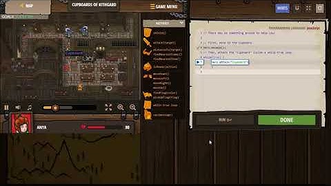 Cupboards Of Kithgard CodeCombat