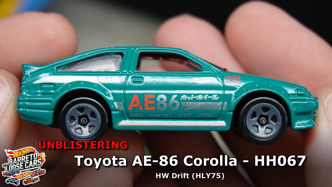 Toyota AE-86 Corolla (HH067) | HW Drift (HLY75) | Hot Wheels | 1
