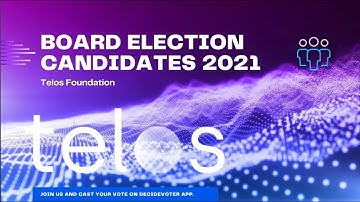 Telos Foundation | Board of Directors Election 2022 | Candidates