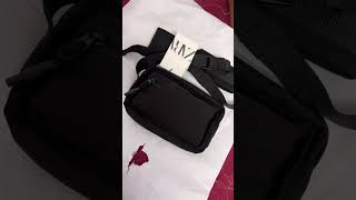 Zara mini crossbody bag ☺️ quick unboxing #crossbodybag #slingbag #black