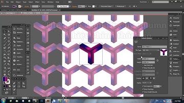 Mẹo Ai: Tạo pattern như 3D tưởng khó mà dễ lắm nha.