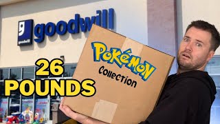 I Risked Over $200 On A 26 Pound Goodwill Auction Pokémon Card Collection