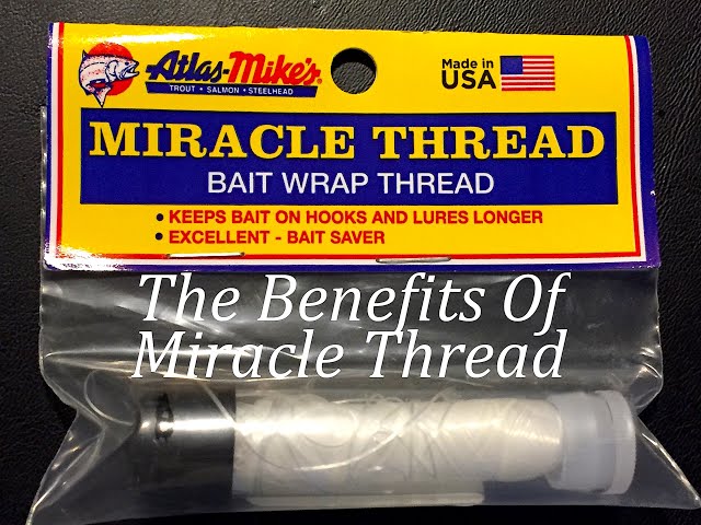 Advantages of Using Atlas Mike's Miracle Thread For Soft Baits! 