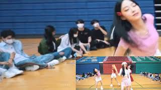 ARTBEAT (MUNHOE, MOONKYU, HAYEON, ETC) REACTION TO ARTBEAT BLACKPINK ICE CREAM DANCE COVER