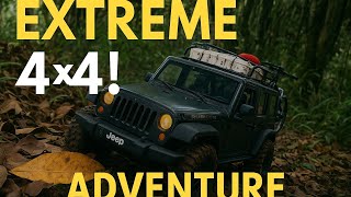 Jeep Wrangler Rubicon Off-Road Challenge | Extreme 4x4 Adventure on Rugged Trails