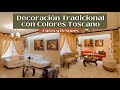 Decoración Tradicional con Colores Toscano | Antes y Después