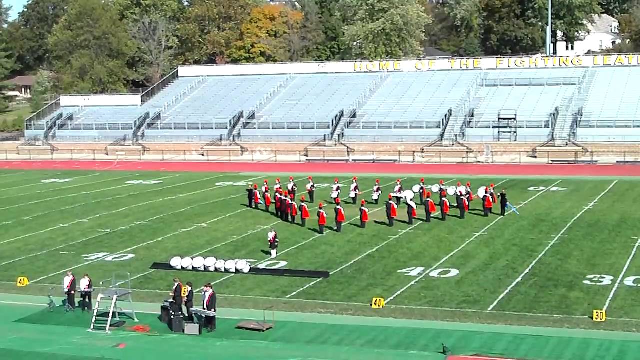Kewanee High School Marching Band performing Superman at WIU YouTube