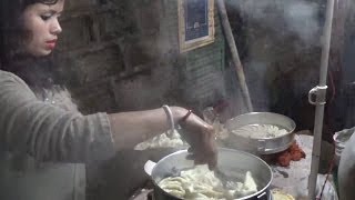 Food at Darjeeling Special Chicken MOMO Preparation at Street Indian Street Food Youtube