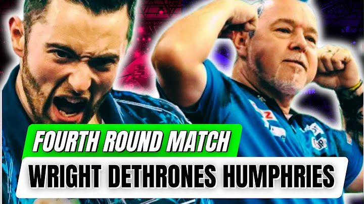 Luke Humphries vs Peter Wright Day 12 Replay 2024 Paddy Power World Darts Championship Play By Play