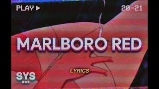 Video thumbnail of "Yung Hunny - Marlboro Red (Lyrics)"
