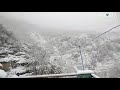 Snowfall in thapla village pauri uttarakhand