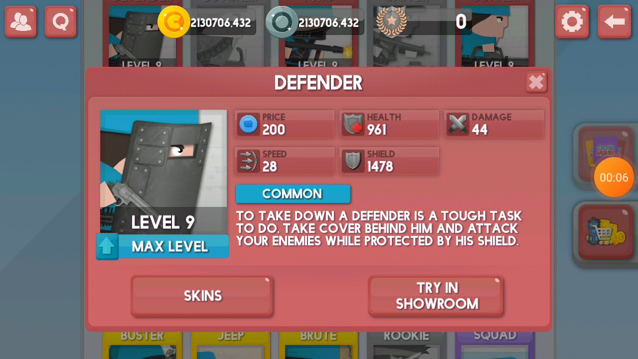 Warman defender clone armies.