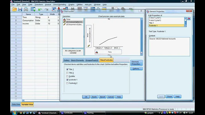 Tutorial 3 - Geneating Line Graphs in SPSS