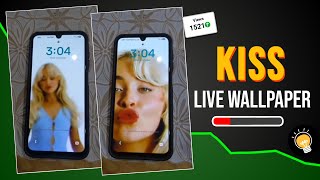 Instagram New Trend Kiss Video Wallpaper Par Kaise Lagaye screenshot 3