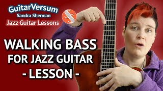 3 Levels of WALKING BASS For Guitar - Walking Bass Guitar Lesson screenshot 4