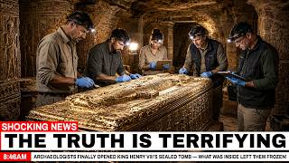 Archaeologists Finally Opened King Henry VIII’s Sealed Tomb — What Was Inside Left Them Frozen!
