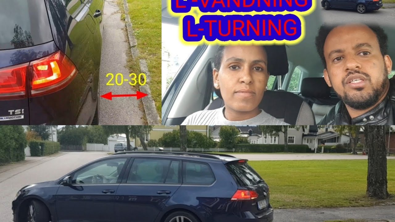 21ይ ክፋል BACKA RUNT OM HÖRNET #körkort ብተግባር #Back around the corner #driving