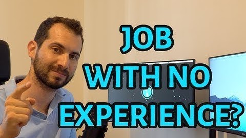 How to get a programming job with NO experience!