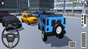 New Motorway Jeep Driving Simulation - 3D SUV Jeep Parking - Android Gameplay
