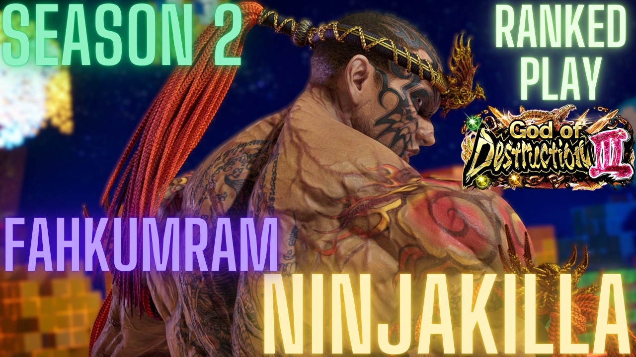 Tekken 8 | NinjaKilla (Fahkumram) God 3 Ranked Play