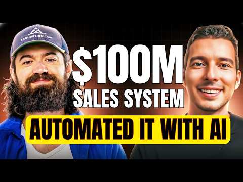 I Stole Alex Hormozi's $100M Sales System and Automated It With AI (Step-by-Step) thumbnail