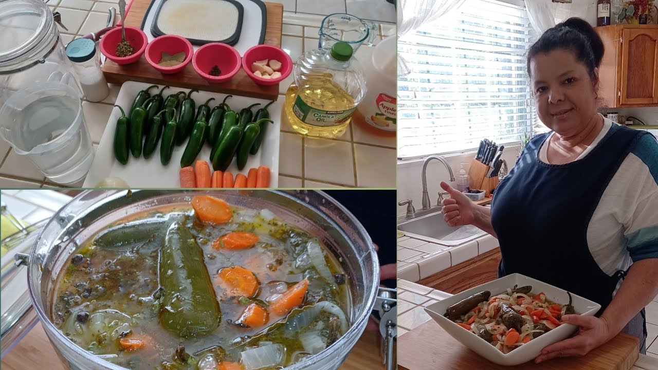 Chiles en  Vinagre | Ya  no los vas a querer comprar en la tienda | Deliciosos | Receta 100% Real