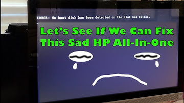 This HP All-In-One Has a Bad Hard Drive and a Memory Fault: Let’s Fix It!