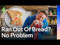 Jamie Oliver's Genius Speedy Folded Flatbreads | One Pan Wonders | Channel 4 Food