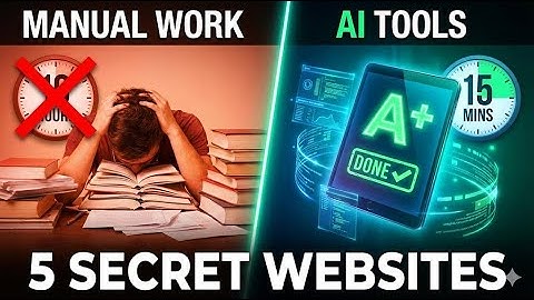 How to Finish Homework in 15 Minutes (Secret AI Tools)