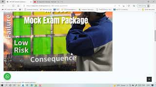 API 580 Risk Based Inspection RBI Free Questions Quiz; https://inspector-training.com
