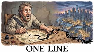 The Cartographer Who Drew One Line Wrong