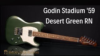 Godin Stadium '59 Desert Green RN demo | Brickhouse Guitars