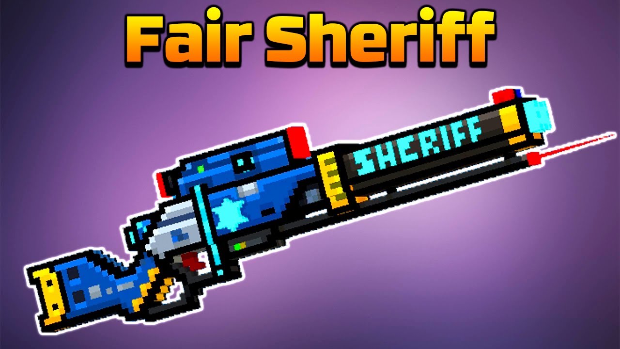 Fair Sheriff Damage Test & Review - Pixel Gun 3D