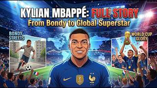 Kylian Mbappé Full Story: From Bondy Streets to World Cup Glory #kylianmbappe #biotoon #cr7 #fifa