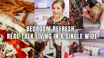 BEDROOM REFRESH MOBILE HOME LIVING SINGLE WIDE KIMI COPE