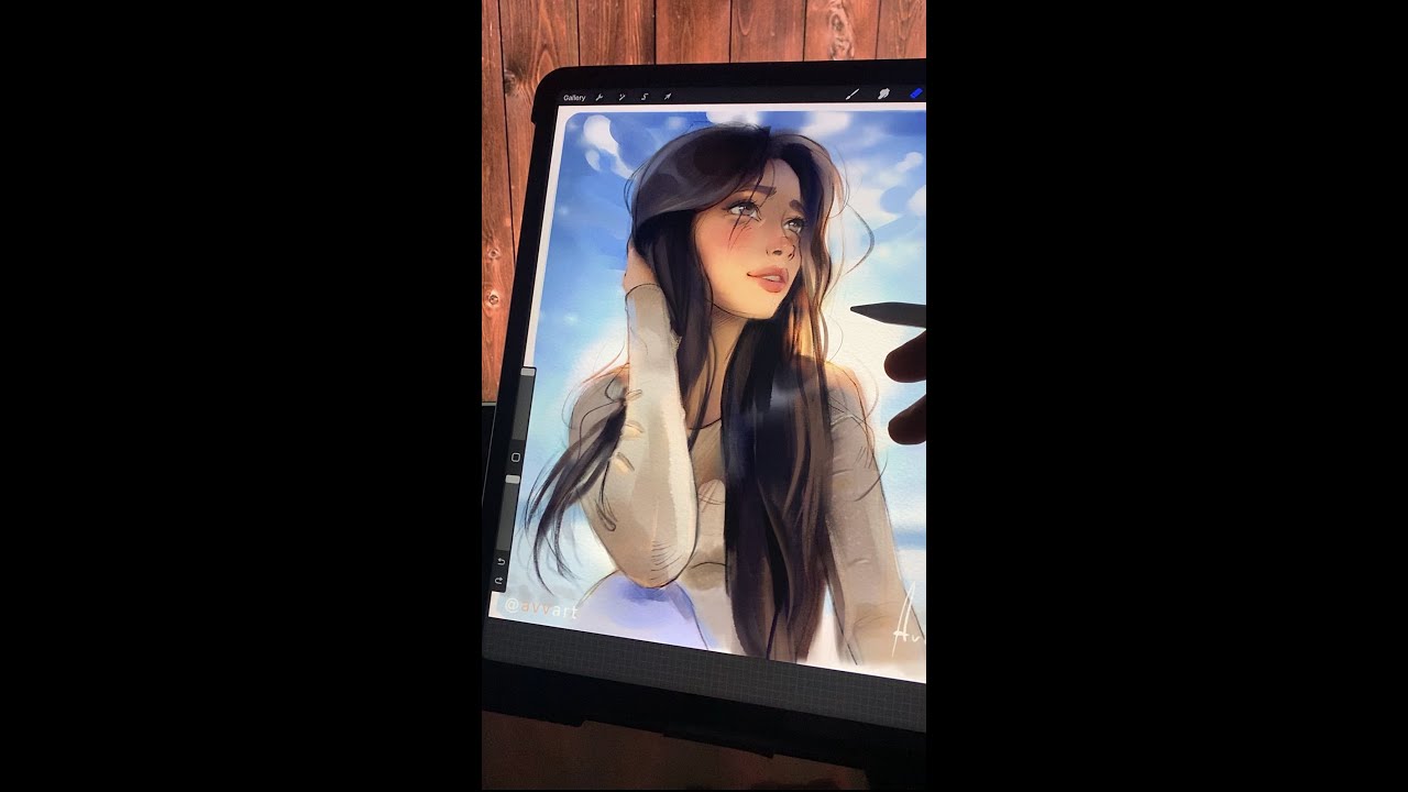 Watercolor in Procreate - AvvArt