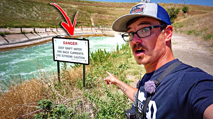 Fishing With LIVE BAIT In A SPILLWAY CANAL!!! (Raging Current)