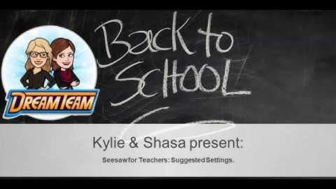 TEACHERS   SEESAW   Setting up your class settings