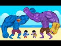 Evolution Of SUPERMAN HULK vs Evolution of THANOS HULK : Who Is The King Of Monsters?