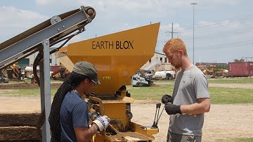Earth Blox BP714 Compressed Earth Block Press Machine